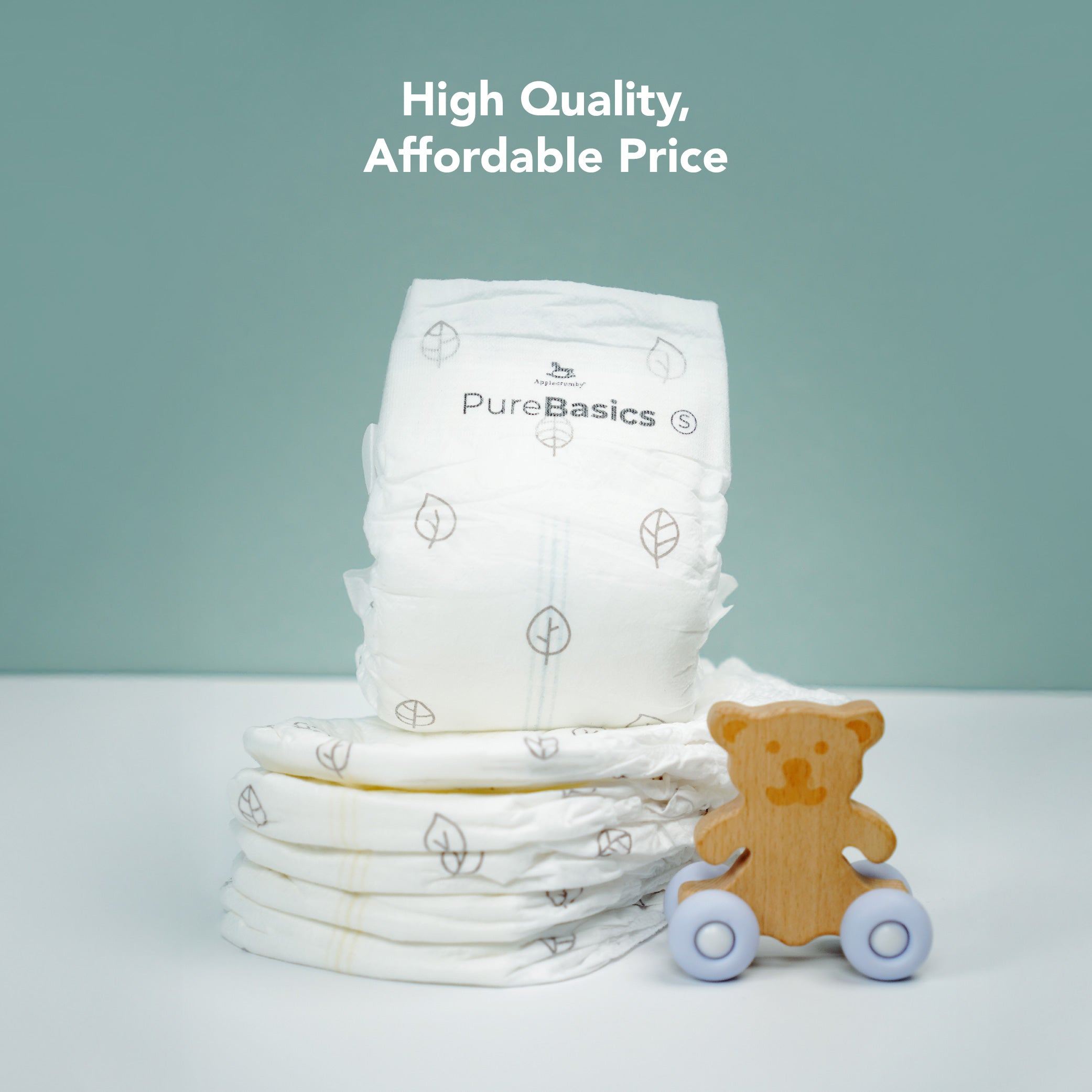 PureBasics Mega Diapers (4 packs)