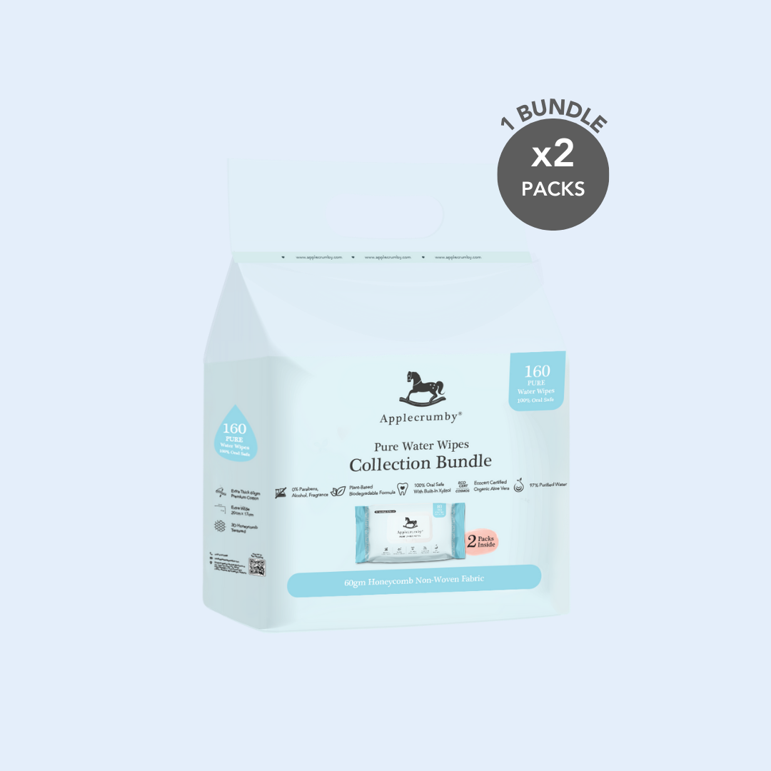 Pure Water Wipes 80s (1 Bundle, 2 Packs)