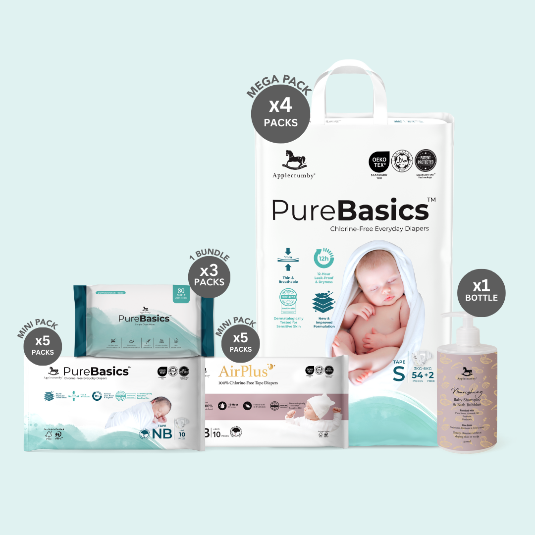 Bundle Baru Lahir Campuran PureBasics