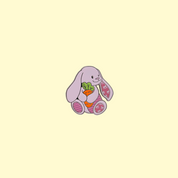 Lola Bunn Enamel Pin