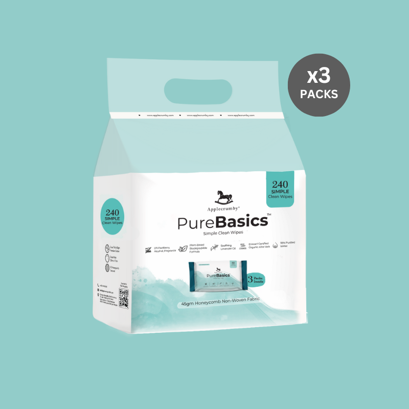 PureBasics Wipes (80s x 3 Packs)