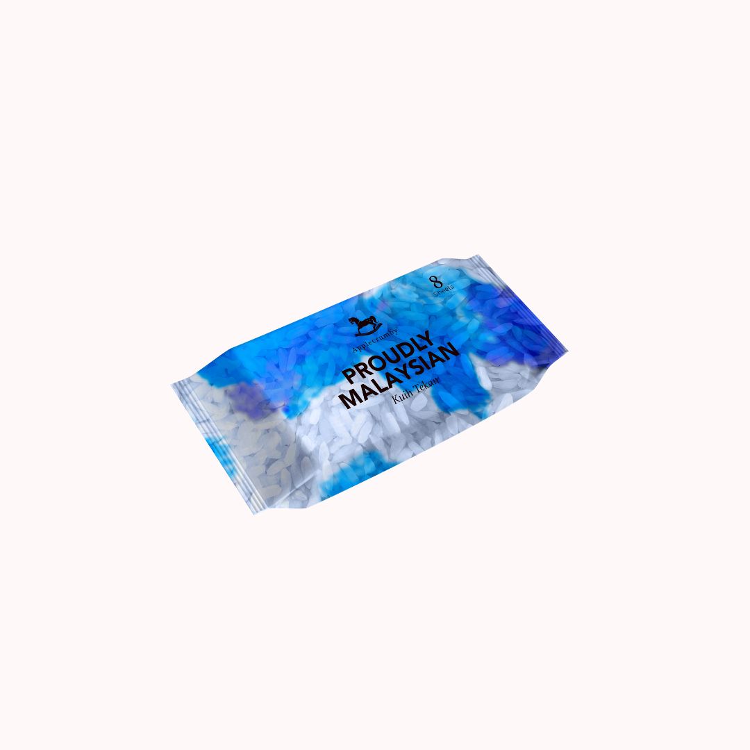 Mini Kuih Wipes - Kuih Pulut Tekan