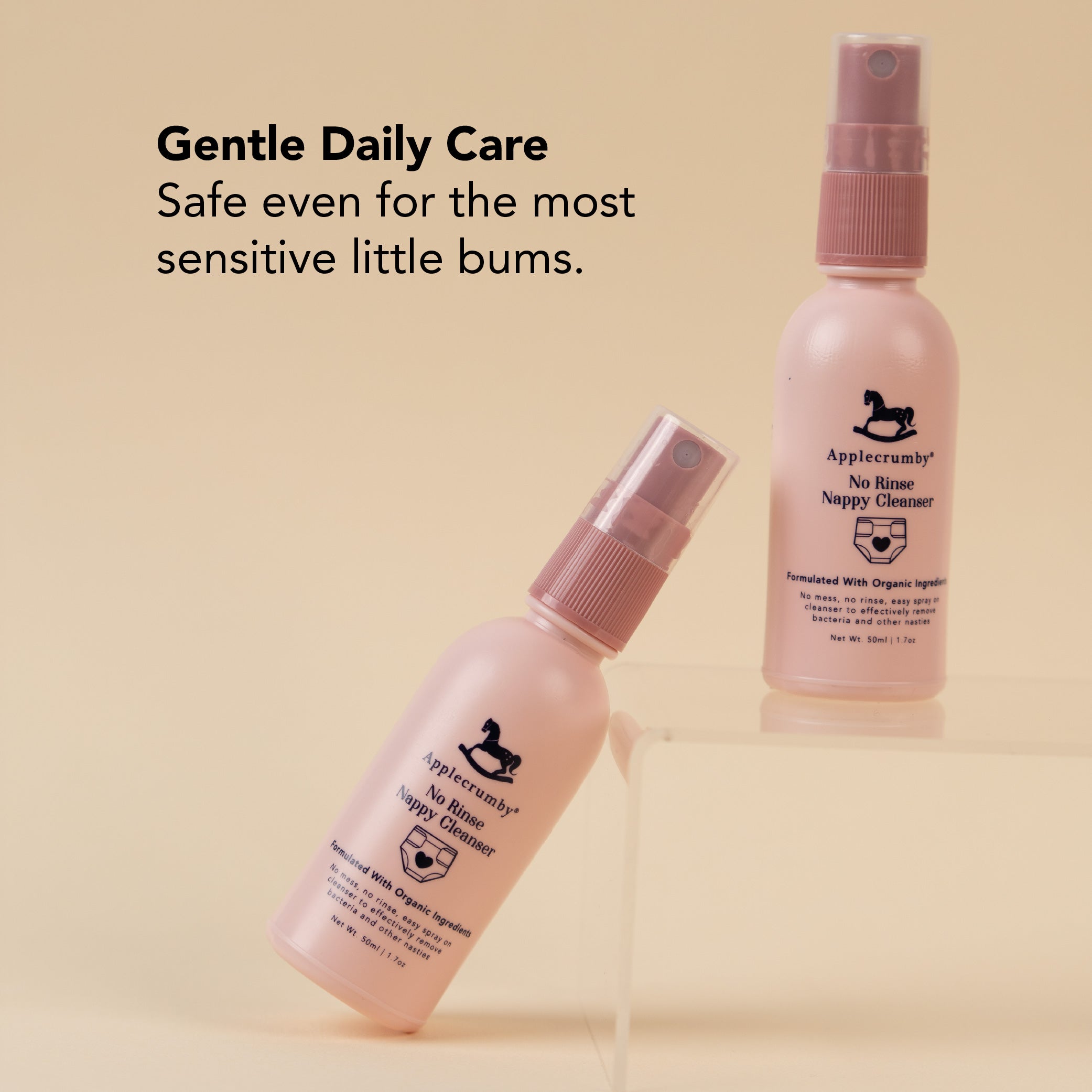 Cecair Pembersih Lampin Tanpa Bilas