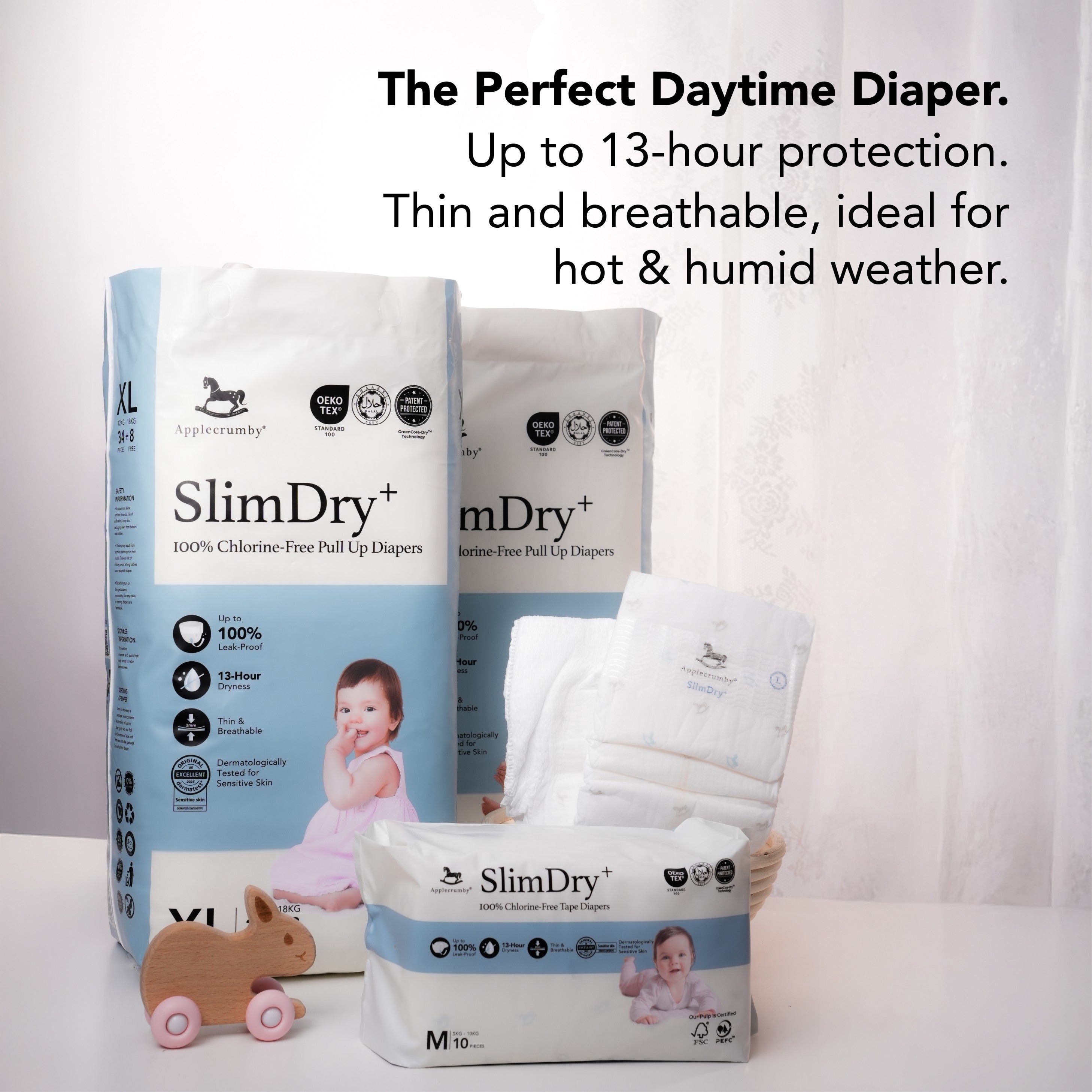 SlimDry⁺ Mini Bundle (800 Pieces)