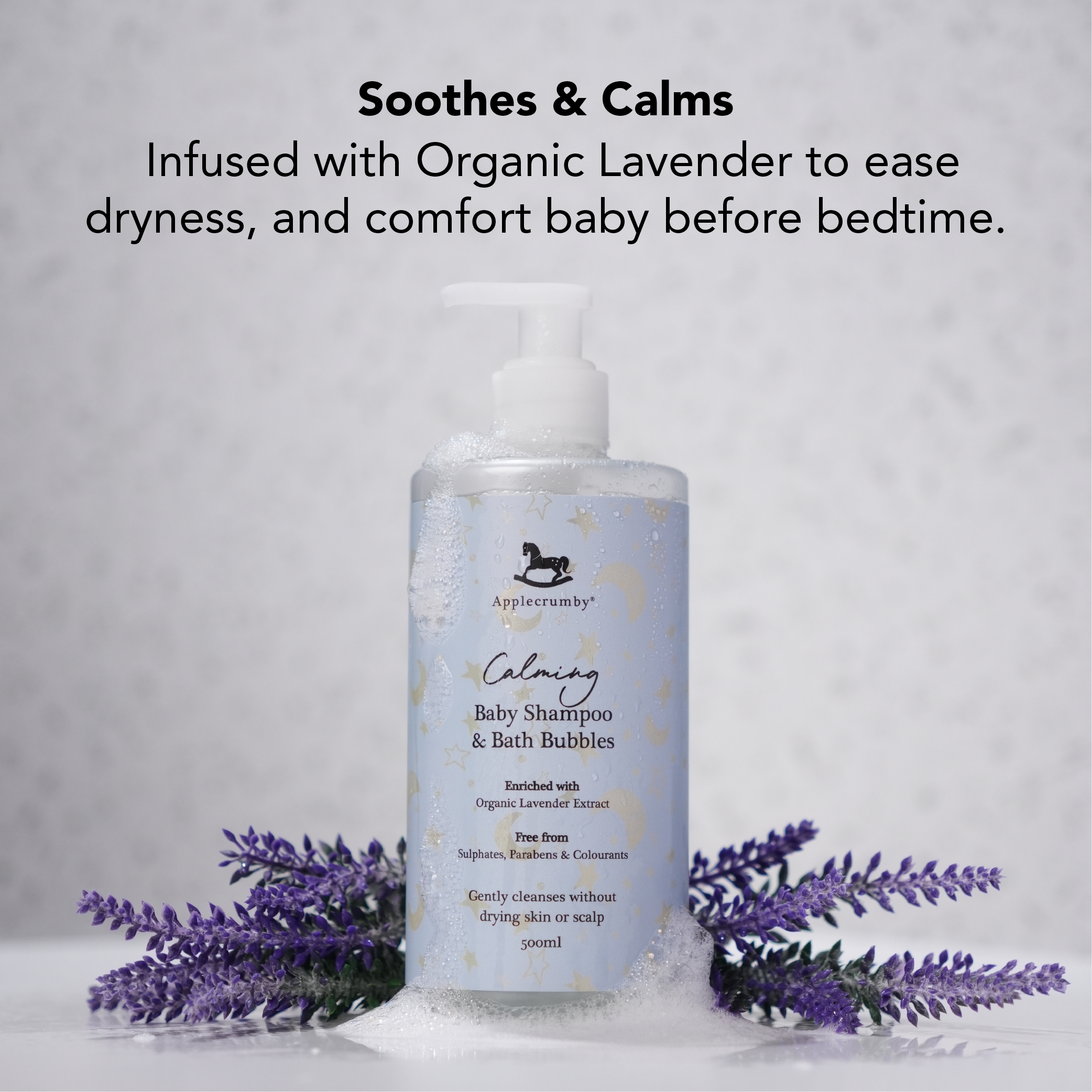 Calming Baby Shampoo & Bath Bubbles