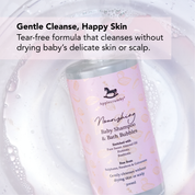 Nourishing Baby Shampoo & Bath Bubbles