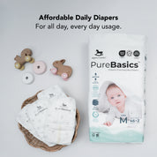 [BUY 8 Free 2] PureBasics Diapers (EM-Sabah)
