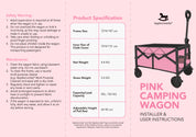 Pink Camping Wagon