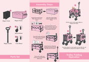 Pink Camping Wagon