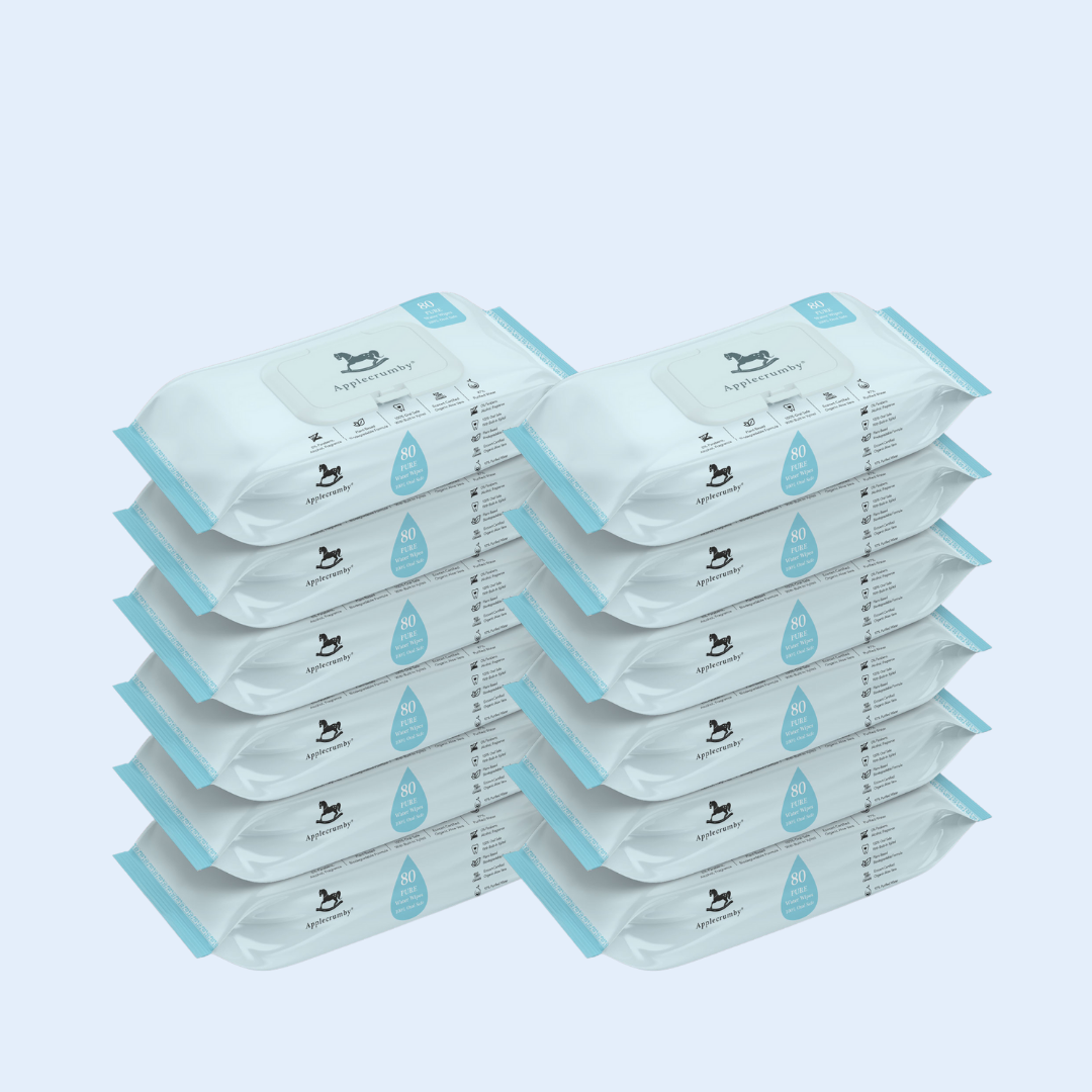 Pure Water Wipes 80s (12 Packs)