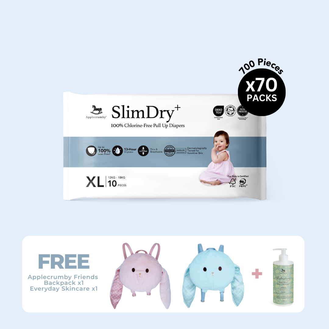 [Ramadan Special] SlimDry⁺ Mini Diapers (700 Pieces)