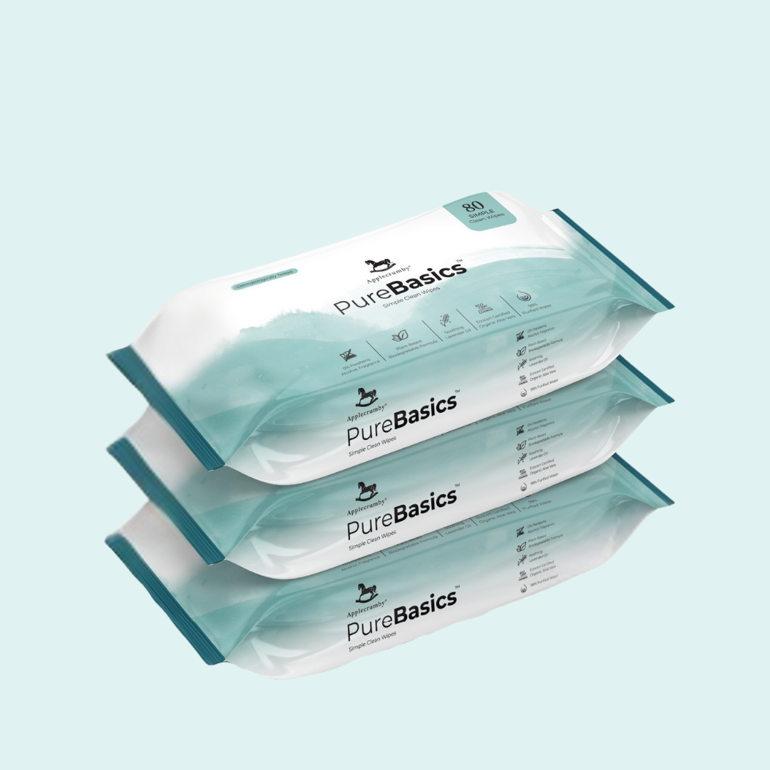 PureBasics Wipes 80s (3 Packs) (EM-Sabah)