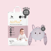 AirPlus Mega Diapers (12 Packs)