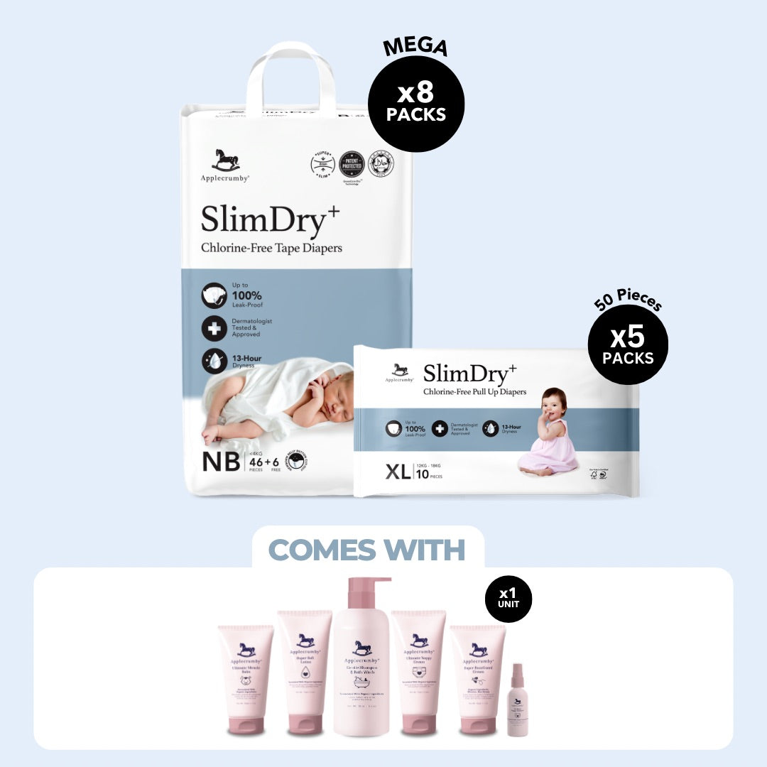 SlimDry⁺ Mega Bundle (8 Packs)