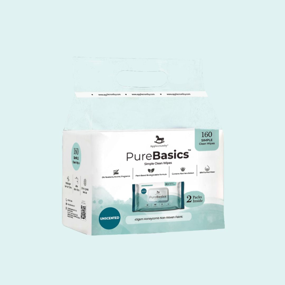 PureBasics Wipes 80s (2 Packs)