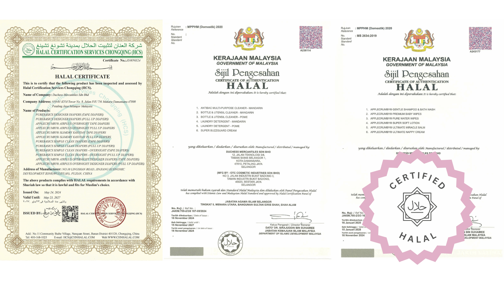 CERTIFIED HALAL