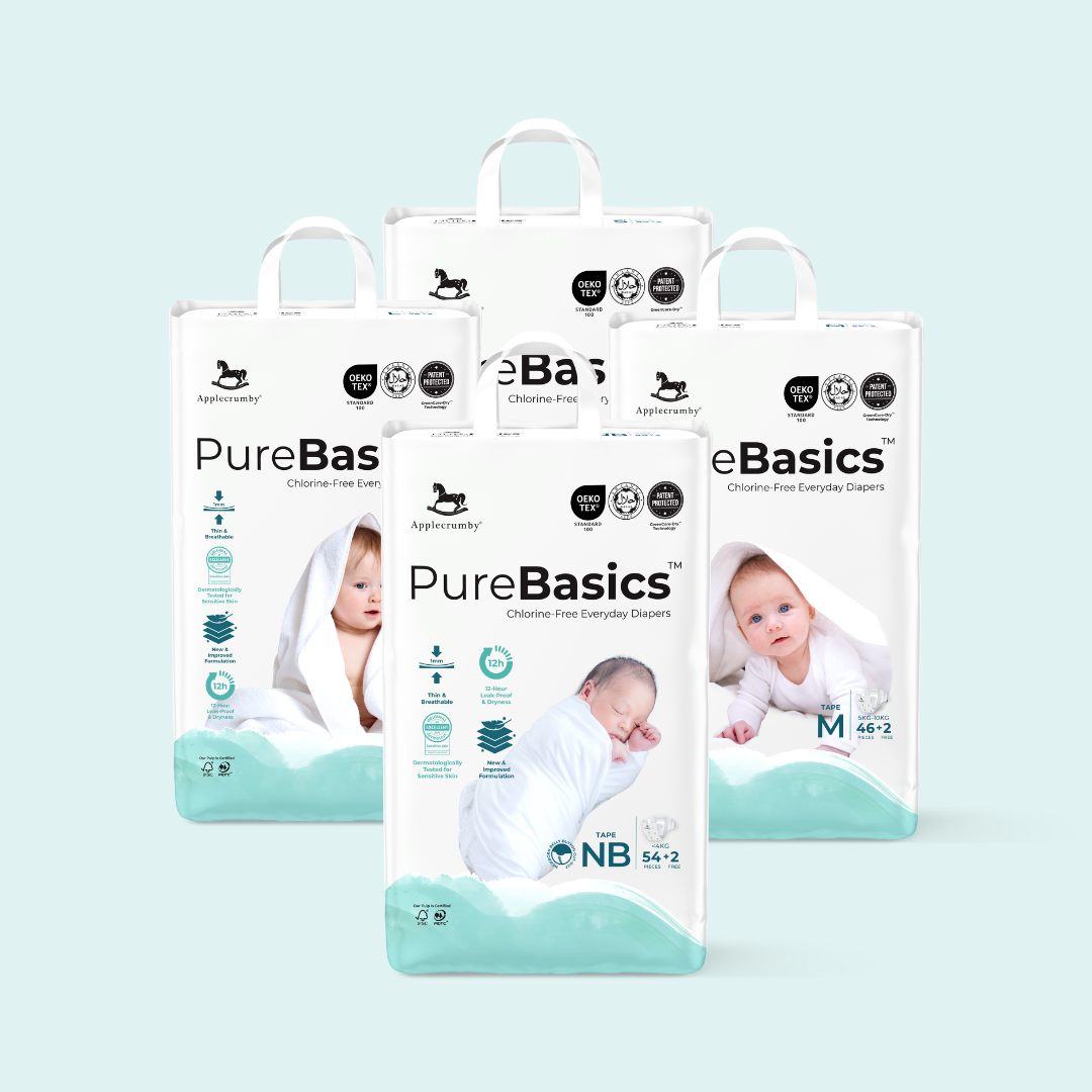 PureBasics Mega Diapers (4 packs)