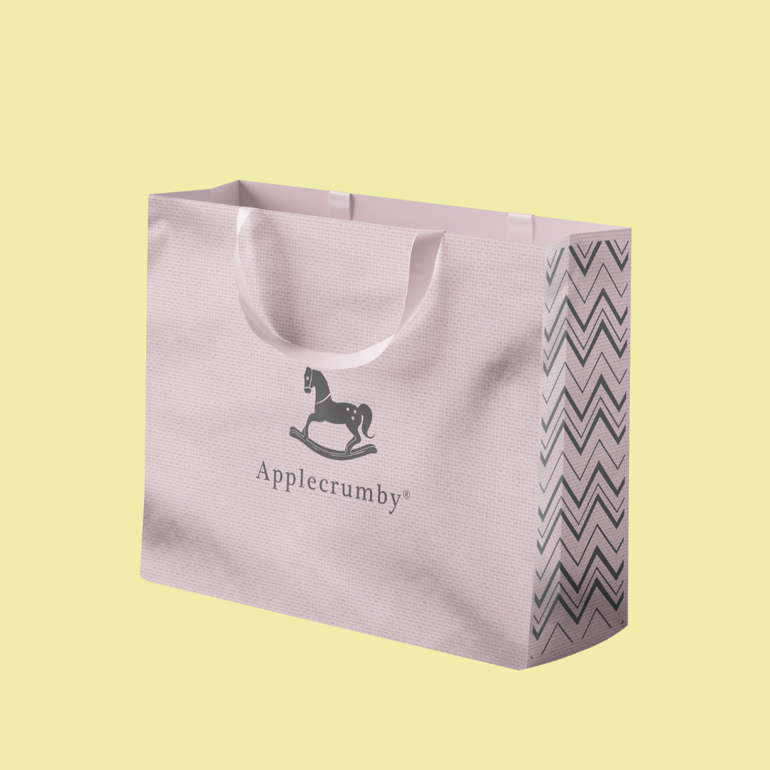The Pink Chevron Bag