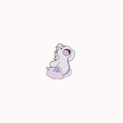 Rarity Snow Enamel Pin