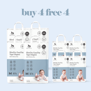 [BUY 4 Free 4] SlimDry EasyDay Diapers (EM-Sabah)