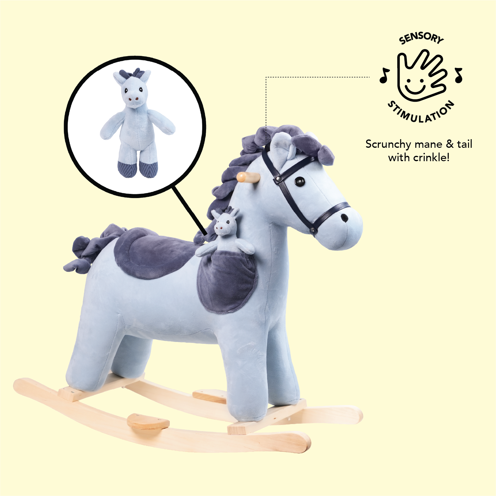 Rocking Horse - Blue