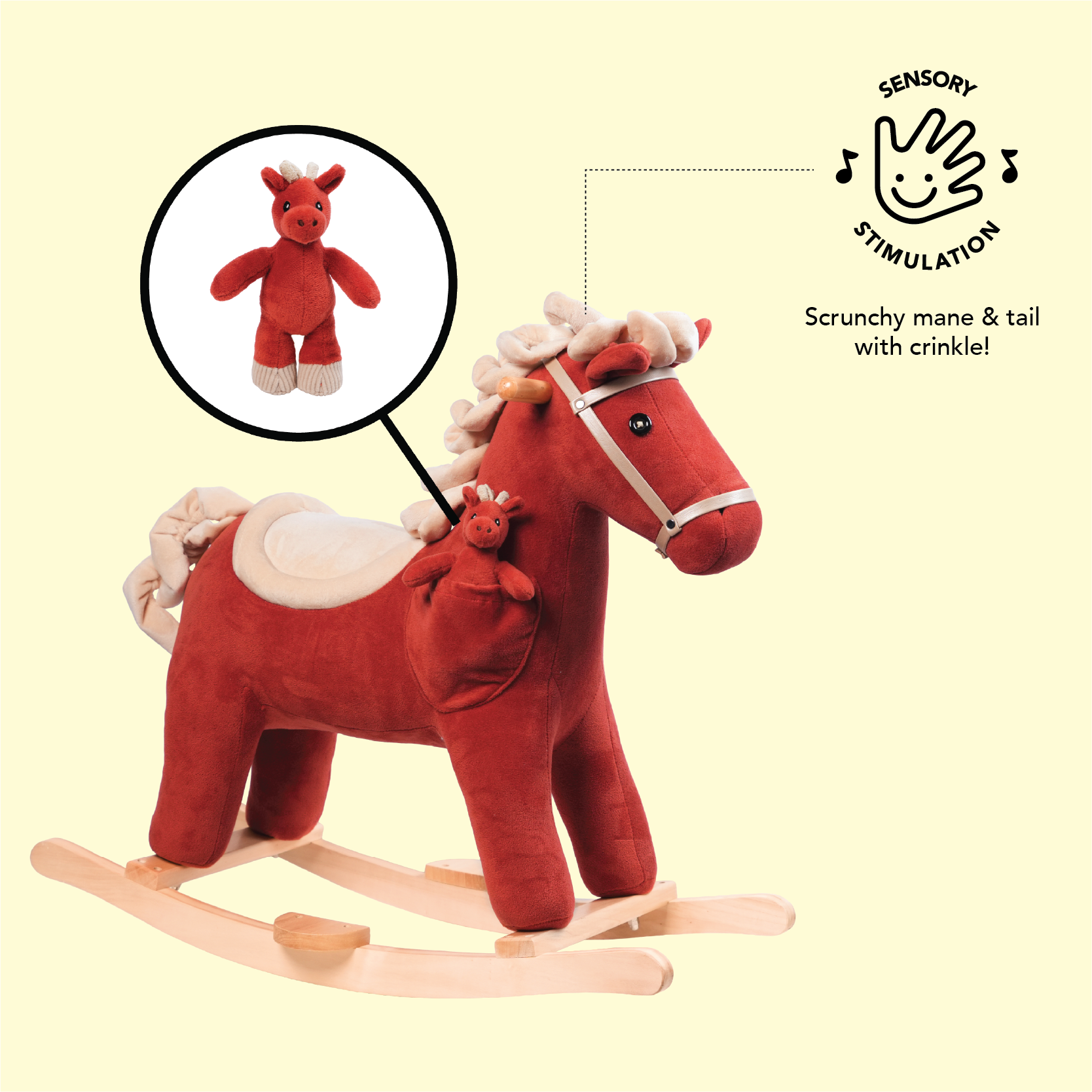 Rocking Horse - Red
