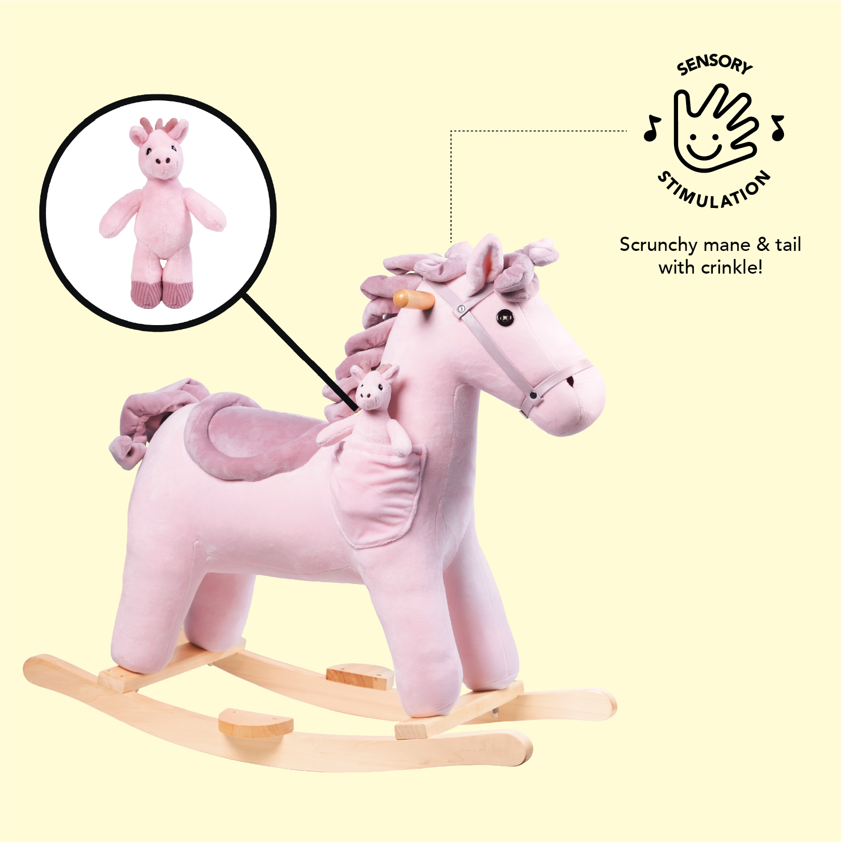 Rocking Horse - Pink